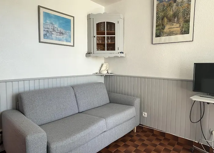 Spacieux T2 Climatise Avec Veranda, 150m Plage, Pkg, Au Coeur De La Grande - 4 Personnes - Fr-1-799-20 Apartment Le Barcares